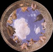 Andrea Mantegna Detail of Ceiling from the Camera degli Sposi china oil painting reproduction